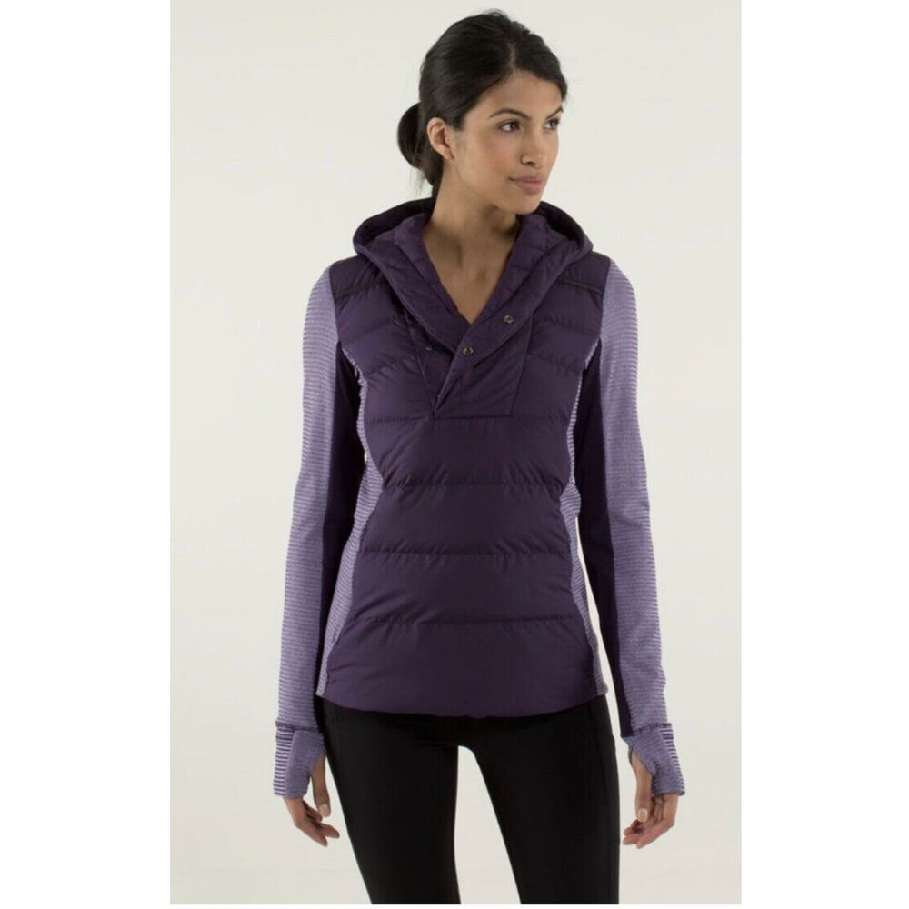 lululemon Athletica Purple Hooded Jacket